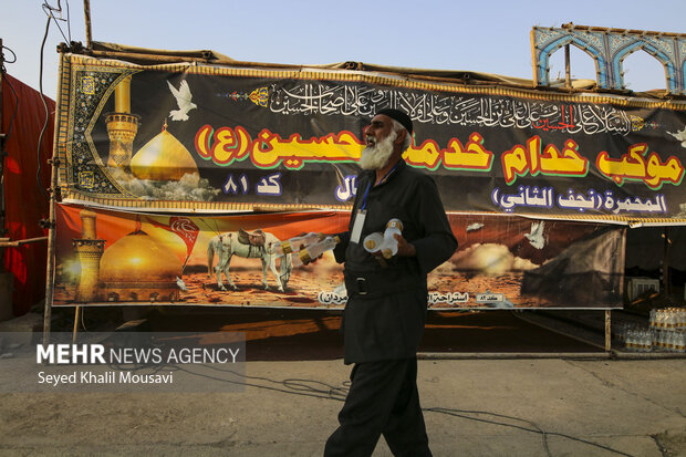 آغاز خدمت به زوار در خوزستان/شورحسینی در شلمچه و چذابه موج میزند