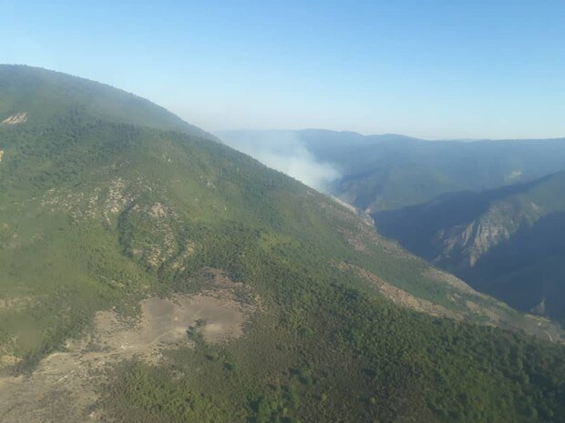 وقوع ۳ فقره آتش سوزی در عرصه های منابع طبیعی غرب مازندران