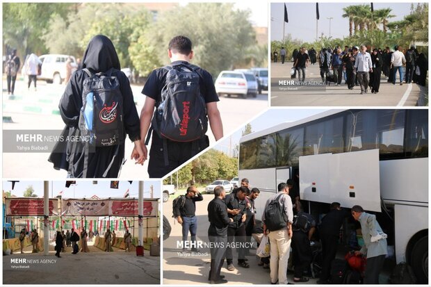 نصف پارکینگهای مهران و شلمچه پُر شد/محدودیتهای ترافیکی اربعین