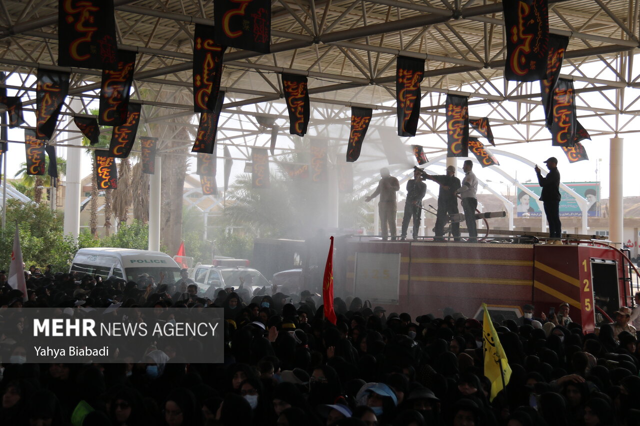 اوجگیری تردد درمهران/نیازموکبها به آب/ورود۱.۱میلیون نفر به عراق