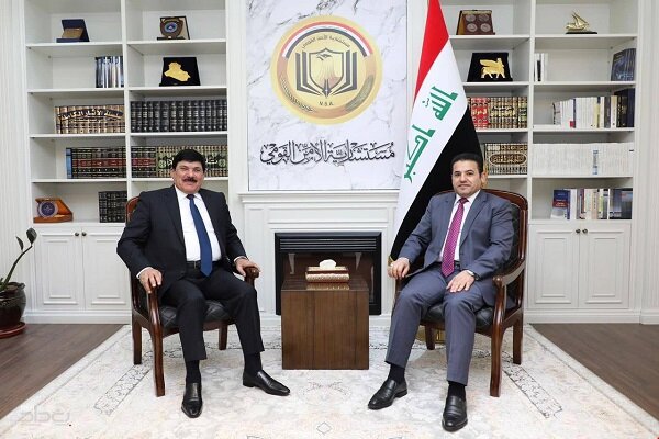 دیدار مشاور امنیت ملی عراق با سفیر سوریه در بغداد