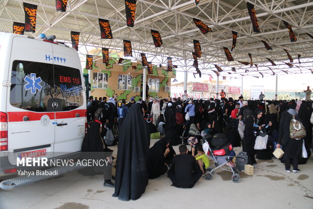 شکوه حضور زنجانی ها در اربعین حسینی