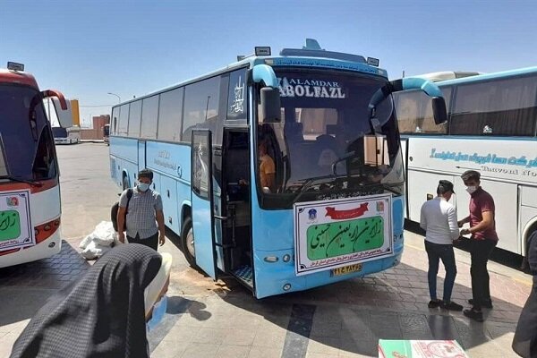 تدارک ۱۳۵ دستگاه اتوبوس برای جابه‌جایی زائرین اربعین زنجان