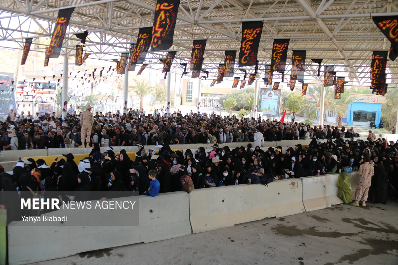 ازدحام در مهران؛ خسروی مملو از زائران/ مخبر و وحیدی در مناطق مرزی