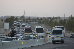 ترافیک سنگین در آزاد راه قزوین – کرج – تهران