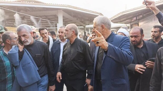 وزیر کشور وارد شلمچه شد