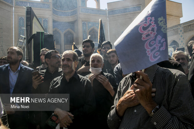 آیین بدرقه زائران حسینی به کربلای معلی