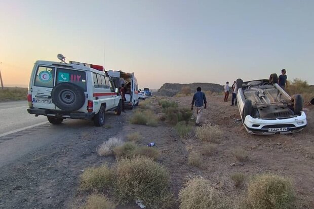 وقوع ۸ مورد حادثه رانندگی در استان سمنان/ ۲ نفر جان باختند 