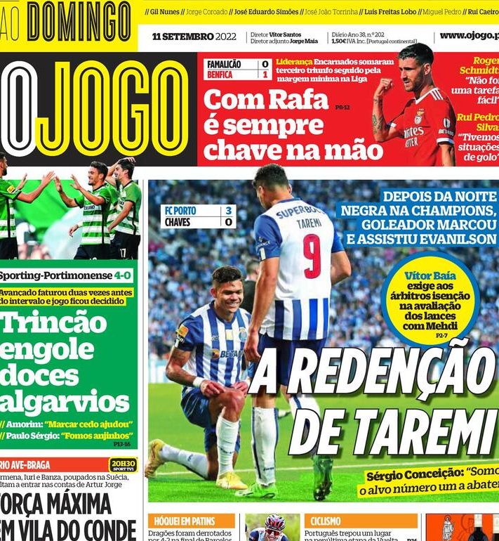 «رستگاری طارمی» بازتاب برد پورتو با درخشش ستاره ایران