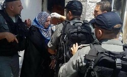 عملیات ضد صهیونیستی در قدس اشغالی و بازداشت یک بانوی فلسطینی