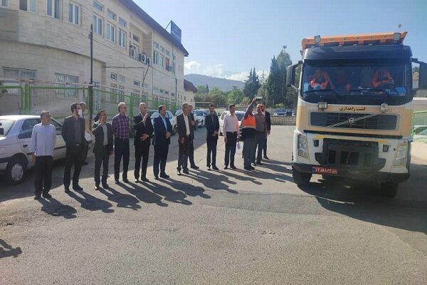 دومین گروه جهادی راهداری گلستان به مرز مهران اعزام شد