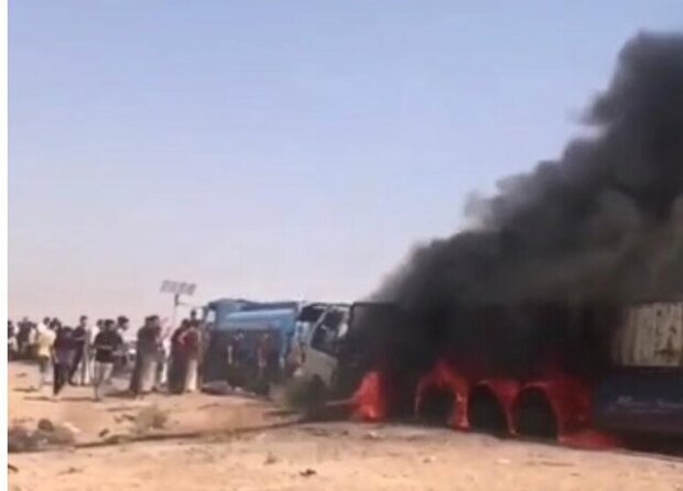 Irak'ta otobüs kazası: 11 ölü, 30 yaralı Irak'ta otobüs kazası: 11 ölü, 30 yaralı