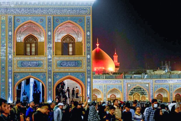 اقامت ۷۰ هزار زائر اربعین در صحن و شبستان حضرت زهرا(س)