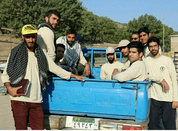 حضور ۸۰۰ جهادگر در رزمایش جهادگران فاطمی شهرستان کازرون