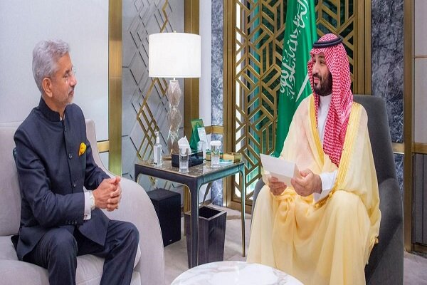 رایزنی ولیعهد سعودی با وزیر خارجه هند