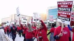 US Nurses strike