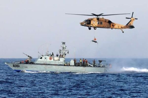 Zionist regime holding military drill in Haifa Bay