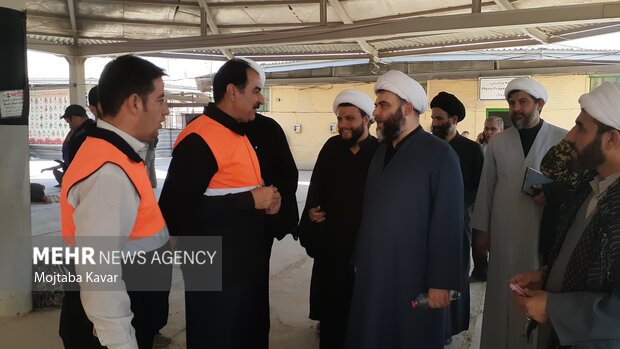 رئیس سازمان تبلیغات اسلامی از مرز مهران بازدید کرد