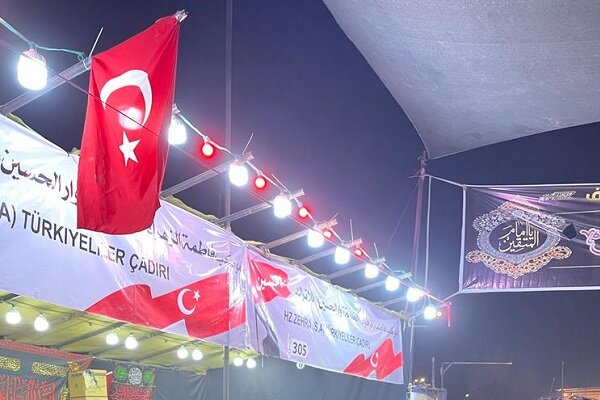 Irak'ta Türk vatandaşlara ait Erbain çadırından görüntüler Irak'ta Türk vatandaşlara ait Erbain çadırından görüntüler