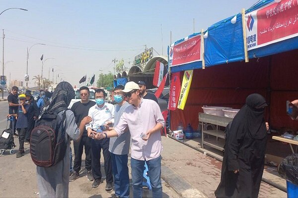 VIDEO: Chinese in Iraq help Arbaeen pilgrims