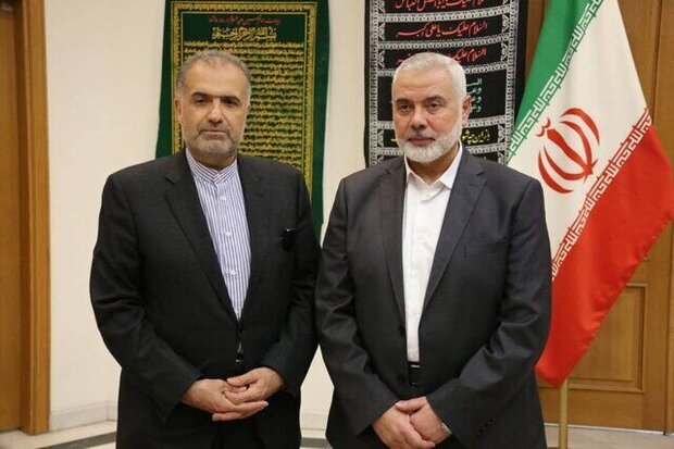 السفير الإيراني في روسيا يلتقي رئيس حركة "حماس"