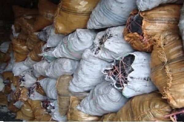 ۳۷ کیسه ذغال جنگلی غیرمجاز در گلستان کشف شد