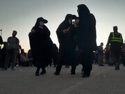 وضعیت تردد در مرز مهران طی شامگاه دوشنبه