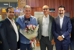 Iran national football team head coach arrives in Tehran