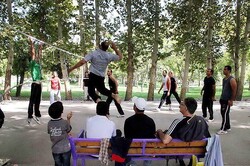دومین دوره مسابقات والیبال پارکی خراسان شمالی برگزار شد