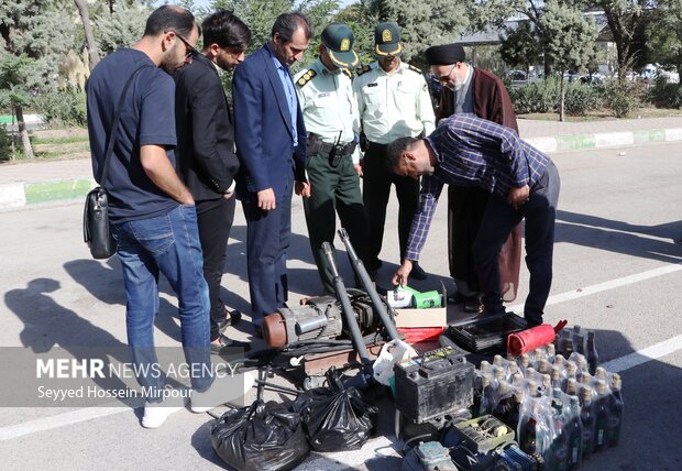 نمایشگاه دستاوردهای طرح اقتدار ۴ در مشهد