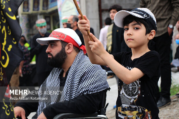 راهپیمایی جاماندگان اربعین در سراسر استان تهران برگزار شد