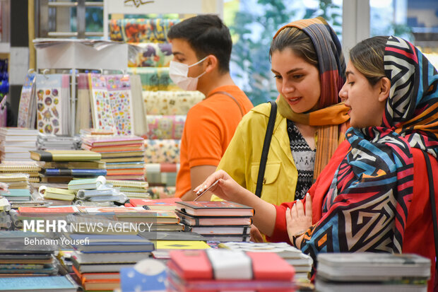 School children prepare themselves for new school year