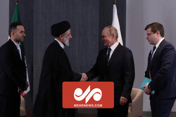 تصاویری از دیدار رئیسی و پوتین در ازبکستان