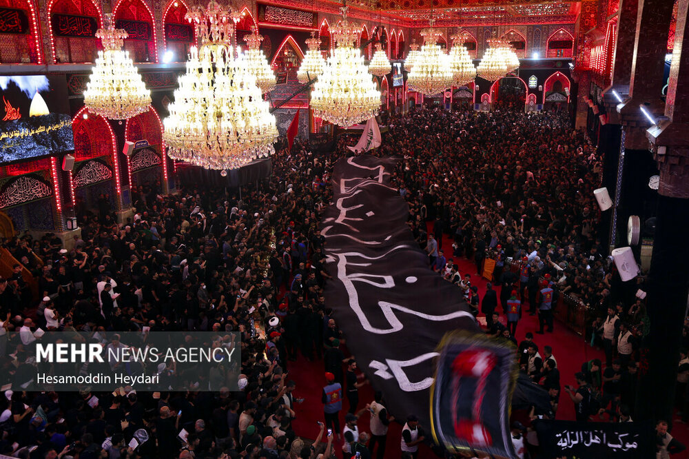 کربلا مملو از زائران اربعین/ روی خط «مهر» به زیارت برویم!
