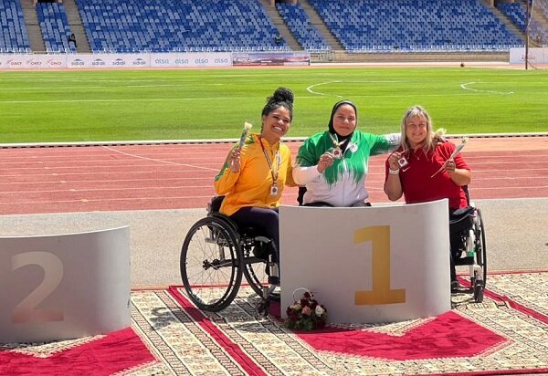 Three Iranians take gold at World Para Athletics Grand Prix