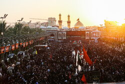 مراسم سوگواری حضرت ام‌البنین(س) در بین‌الحرمین به همت ایرانیان