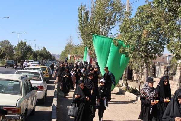 سوگواری جاماندگان اربعین در سراسر ایران/صحنه تجلی «انا من حسین»