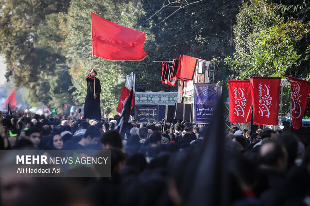 Arbaeen procession in Tehran