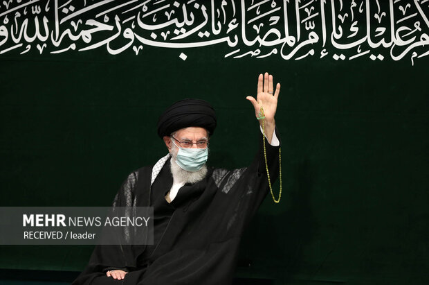 Ayetullah Hamanei'nin huzurunda Erbain Matemi Töreni