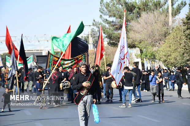 جاماندگان اربعین در بیرجند