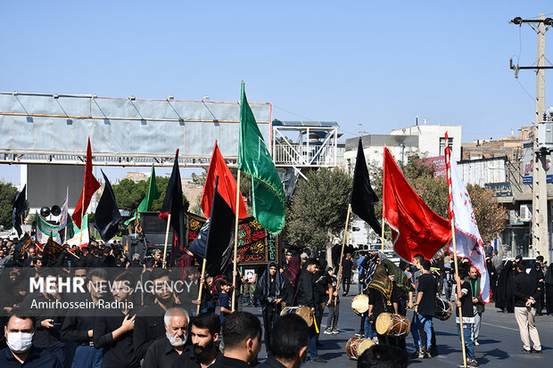 جاماندگان اربعین در بیرجند