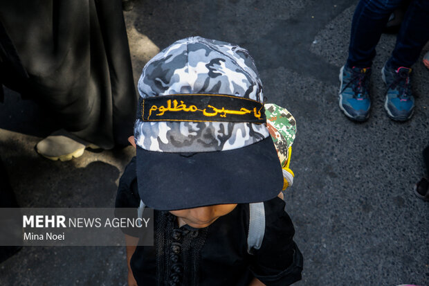 Tebriz'deki Erbain yürüyüşü etkinliğinden fotoğraflar