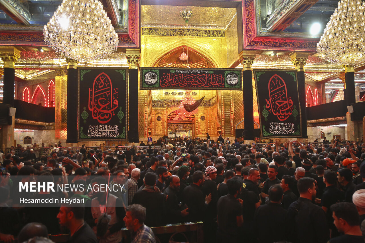 کربلا مملو از زائران اربعین/ روی خط «مهر» به زیارت برویم!