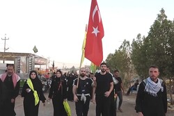 Türk vatandaşları da Erbain yürüyüşüne katıldı