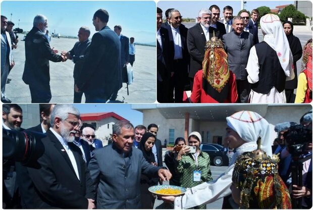 رئیس جمهور تاتارستان وارد گلستان شد