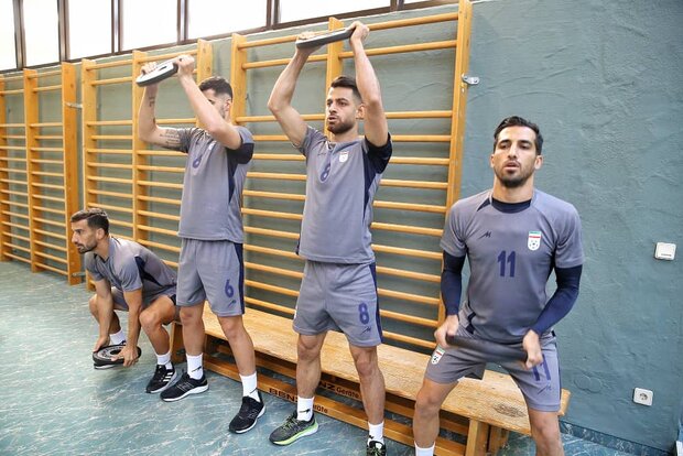 تصاویری از تمرین امروز تیم ملی فوتبال ایران در اتریش