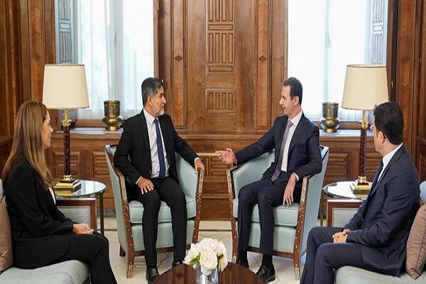 دیدار مسئول سازمان بهداشت جهانی با بشار اسد