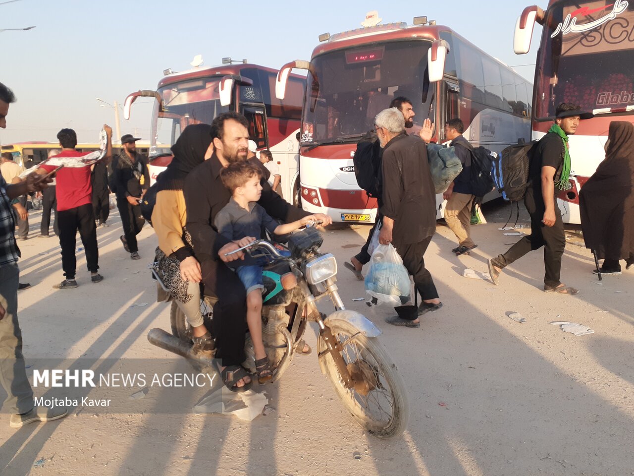 رکورد صدور صورت وضعیت جابجایی زائران اربعین در مرز مهران