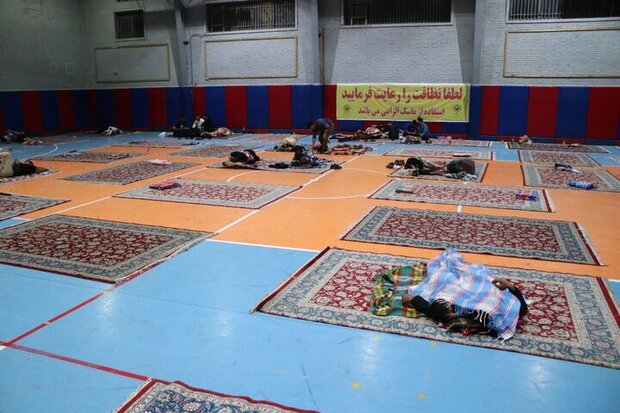 اسکان بیش از ۸۰۰ کارتن خواب و معتاد متجاهر در مشهد