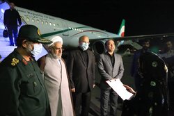 رئیس مجلس شورای اسلامی وارد بندرعباس شد